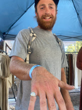 Load image into Gallery viewer, Cronos Signet - Sterling Silver