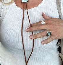 Load image into Gallery viewer, Cronos Signet - Sterling Silver