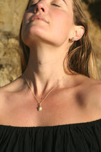 Load image into Gallery viewer, Pearl Studs - Bronze