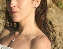Load image into Gallery viewer, Pearl Studs - Silver