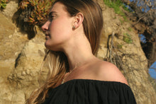 Load image into Gallery viewer, Pearl Studs - Bronze