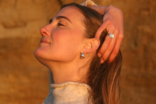 Load image into Gallery viewer, Selene Hoops - Silver