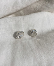 Load image into Gallery viewer, Pearl Studs - Silver