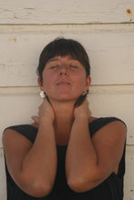 Load image into Gallery viewer, Slate Hoops :: Sterling Silver
