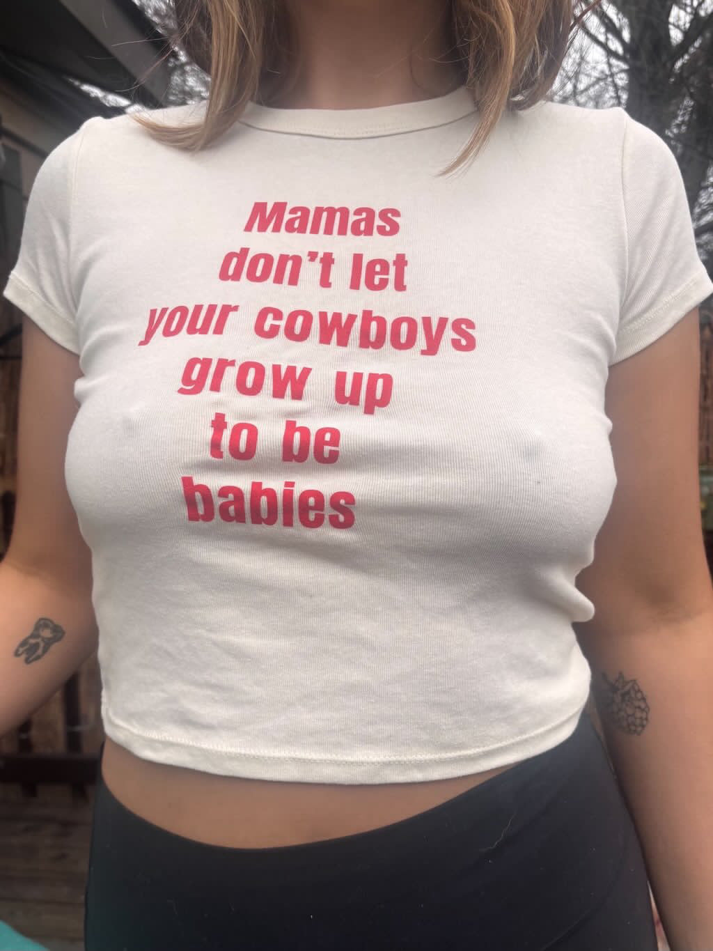COWBOY BABY Tee - RED