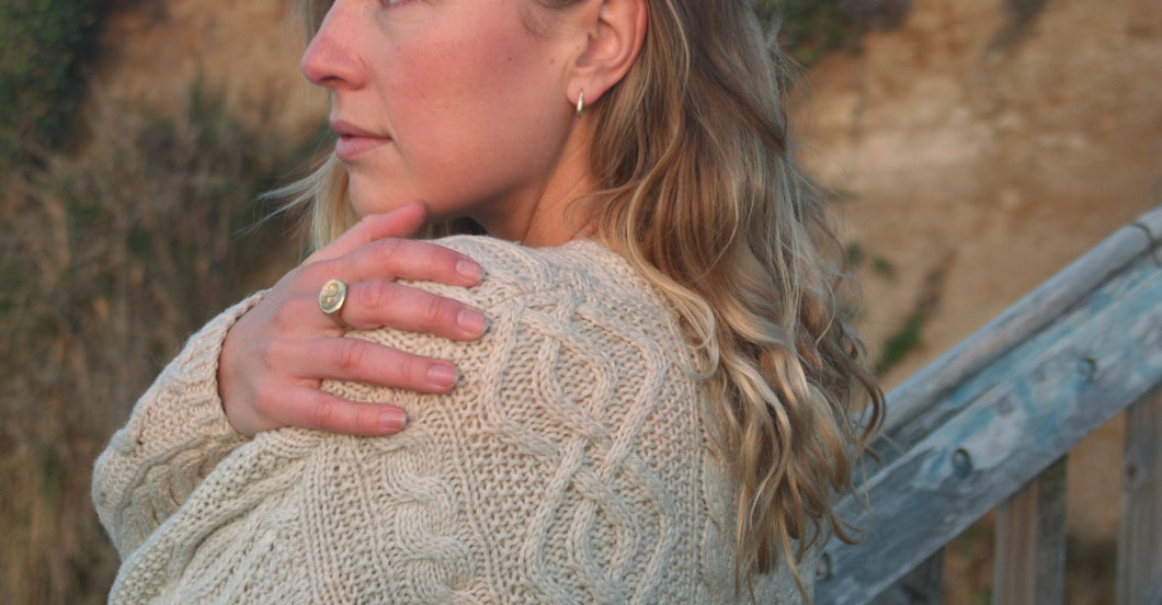 Lune Ring - Bronze