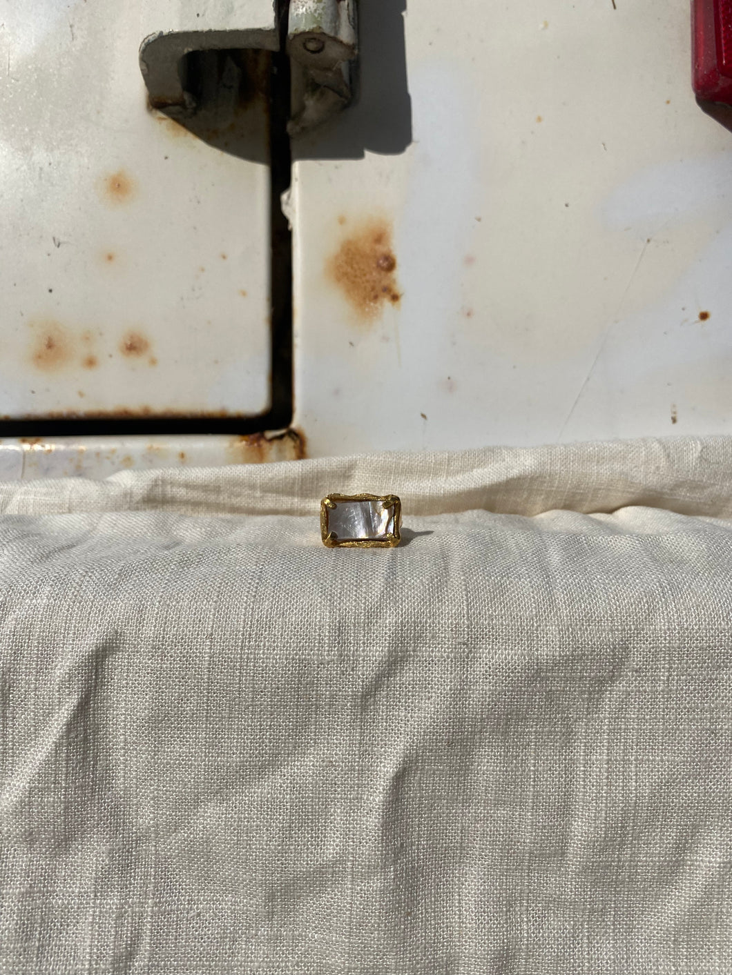 Mother of Pearl Signet